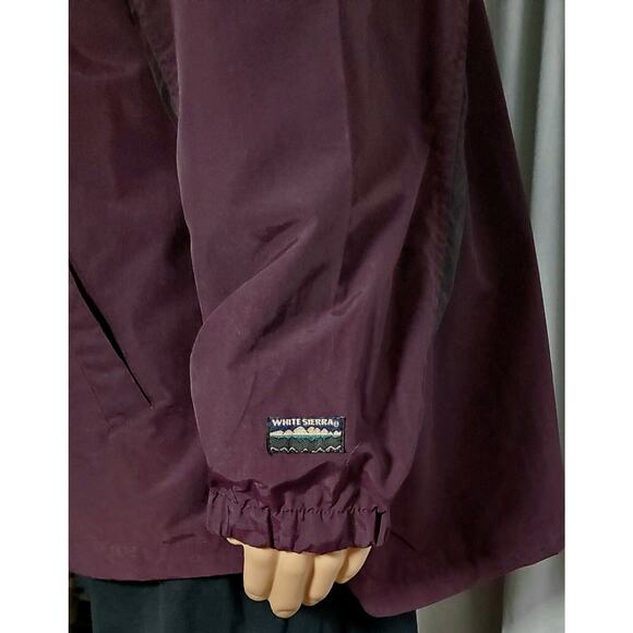 VTG 90s White Sierra 1/4 Zip Windbreaker Pullover Jacket Size XL Excellent - Picture 2 of 5